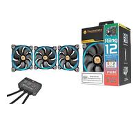Thermaltake Ventilateur pour boîtier PC 3X Riing 12 LED RGB