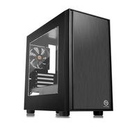 Thermaltake Versa H17 Micro Tower Noir (CA-1J1-00S1WN-00) Micro ATX/Mini-ITX, 2x2.5/3.5", Vent. 120mm, USB 3.2 Gen 1, SPCC, Sans Alimentation