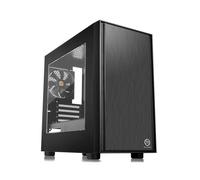 Thermaltake Versa H17 Window - Micro Tower - PC - Schwarz - micro ATX - Mini-ITX - SPCC - 15,5 cm