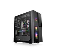 Thermaltake Boîtier PC Versa T26 TG (CA-1W1-00M1WN-01) Noir – 3x120mm ARGB, Verre trempé