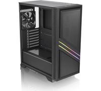 Thermaltake Versa T35 TG RGB - Tour midi - PC - SPCC - Verre trempé - noir - ATX - micro ATX Thermaltake