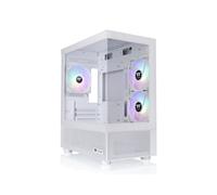 Thermaltake View 170 TG ARGB Snow Micro Tower Blanc (CA-1Z4-00M6WN-00) micro ATX/Mini-ITX, 3x120mm ARGB, SPCC/Verre Trempé, USB 3.2 Gen 1