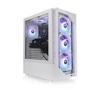 Thermaltake Boîtier PC View 200 TG ARGB Snow Moyen tour ATX Blanc