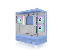 Thermaltake View 270 Plus TG ARGB Hydrangea Blue, Boîtier PC Midi Tower, ATX/EATX/microATX/Mini-ITX, 2x120mm avant, 1x120mm arrière, USB 3.2 Gen 1/Gen 2