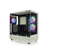 Thermaltake View 270 Plus TG ARGB Matcha Green Mid Tower E-ATX Case; 3x120mm ARGB Fans Included; Support Up to 360mm Radiator; Front & Side Dual Tempered Glass Panel; CA-1Y7-00MEWN-01; 3 Year Warranty
