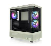 Tour midi Thermaltake View 270 Plus TG ARGB Matcha Green Boîtier gaming blanc, noir