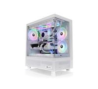 Thermaltake Boîtier PC View 270 TG ARGB moyen tour Snow (Blanc)