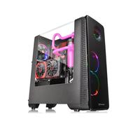 Thermaltake View 28 RGB - Boîtier PC Midi Tower Noir, ATX/micro ATX/ITX, 2x3.5", 4x2.5", USB 3.2 Gen 1, Ventilation avant 360mm, Arrière 120mm