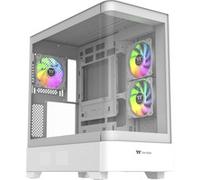 Boîtier PC sans alimentation - THERMALTAKE - View 290 TG ARGB Snow - Moyen tour - Format ATX - 3x120mm A-RGB inclus - Blanc