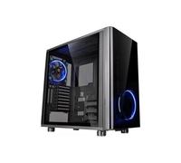 Thermaltake View 31 TG - Tour - ATX - panneau latéral fenêtré (verre trempé) - pas d'alimentation (PS/2) - noir - USB/Audio