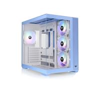 Thermaltake View 380 TG ARGB Hydrangea Blue - Boîtier PC Midi Tower ATX / Micro-ATX / Mini-ITX - 4 ventilateurs 120mm ARGB - USB 3.2 Gen 1/Gen 2