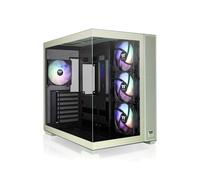 Thermaltake View 380 TG ARGB Matcha Green - Boîtier PC Midi Tower ATX/microATX/Mini-ITX - 1x3.5", 2x2.5" - Ventilateurs 3x120mm ARGB + 1x120mm - USB 3.2 Gen1/Gen2 Type-A/Type-C