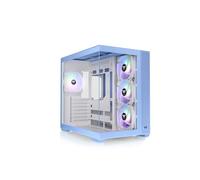 Thermaltake Boîtier PC View 380 TG ARGB Hydrangea Blue – Moyen tour, verre trempé, bleu clair