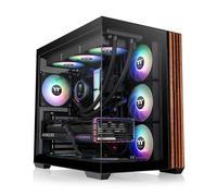 Thermaltake View 380 WS ARGB - Boîtier PC Midi Tower Noir - ATX/microATX/Mini-ITX - 1x3.5" + 2x2.5" - USB 3.2 Gen1/Gen2 - Vent. 3x120mm ARGB