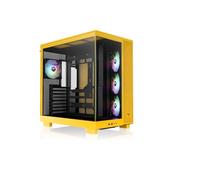 Tour midi Thermaltake View 380 XL TG ARGB Bumblebee Boîtier PC jaune