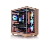 Thermaltake View 380 XL TG ARGB - Boîtier PC Midi Tower Sable - ATX/microATX/Mini-ITX - 1x 3.5", 2x 2.5" - Ventilateurs 3x120mm ARGB latéraux, 1x120mm arrière