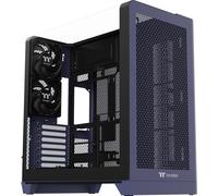 Thermaltake View 390 Air Future Dusk Boîtier PC bleu foncé filtre anti-poussière, éclairage intégré, 2 ventilateurs pré-installés