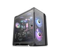 Thermaltake View 51 TG ARGB - Boîtier PC Midi Tower Noir, Acier, ATX/EATX/microATX/Mini-ITX, 2x200mm avant, USB 3.2 Gen 1/Gen 2 Type-A/Type-C