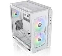 Thermaltake Boîtier PC View 51 TG ARGB Snow – midi ATX, verre trempé, USB/Audio, blanc, sans alim