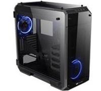 Thermaltake View 71 TG - Tour - ATX étendu - panneau latéral fenêtré (verre trempé) - pas d'alimentation (PS/2) - noir - USB/Audio G