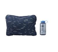 Therm-a-Rest Oreiller compressible Warp Speed Grand Bleu