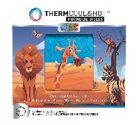 ThermCool&Hot Poche de Billes Kids Girafe Soulage et Apaise les Petits Bobos, Bleus, Fièvre, Piqûres