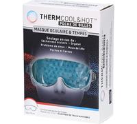 Parapharmacie > Hygiène & Premiers soins > Produits de Premiers Soins > Poches de glace Thermcool & Hot Poche Bille Masque Oculaire & Tempes 26 x 10 cm