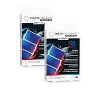 ThermCool & Hot Poche de Gel Flex Plus avec Housse Lot de 2 - Thermothérapie Chaud et Froid - Réutilisable - Confort Musculaire et Articulaire - Poche Thermique Flexible 3 Compartiments
