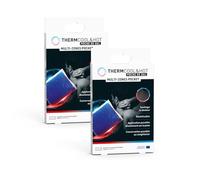 ThermCool & Hot Poche de Gel Pocket Lot de 2 - Thermothérapie Chaud et Froid - Format Compact Réutilisable - Soulagement des Douleurs Musculaires et Articulaires - Poche Thermique Nomade