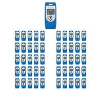 ThermElc TE-02 Pro Enregistreur Température USB, Rapport PDF/CSV Automatique, Comparaison des Données de Plusieurs Appareils, Enregistreur de Température Conforme à la Norme 21CFR Partie 11
