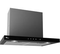 Thermex Super Silent GT - Hotte silencieuse 60 cm - Puissance : 525 m³/h - 39-59 dB - Contrôle tactile en verre - Compatible avec la maison intelligente (WiFi et Google Assistant), filtres décoratifs