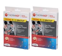 ThermHot Compresse chauffante 3-en-1 nuque, dos, épaule Pansement(S) 2x1 pc(s)