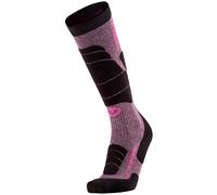 Therm-ic Ski Merino Reflective Socks Noir,Rose EU 37-38 Femme