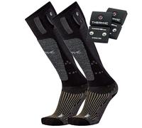 Therm-ic S-pack 1200 Batteries+set Heat Uni Heated Ski Socks Noir EU 42-44 Homme,Femme