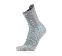 Therm-Ic - Trekking Cool Light Crew - Chaussettes randonnée femme Grey / Turquoise - 41 - 42