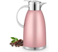 Thermique café CarafeDouble acier inoxydable à paroi Thermos 12 heures de rétention de chaleur de 1,8 litre de thé.