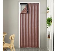 WXZX Thermique Isolation Phonique, Rideau De Porte,Rideau Anti Bruit, Rideau en Coton d'hiver, Épaissir PU Panneaux Imperméable Rideau De Partition De Climatiseur Chambre À Coucher De Salon