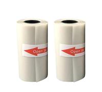 Thermique Papier Papier auto-adhésif thermique transparent 57x25 mm utilisé for le papier d'impression photo for micro-imprimante thermique Pour Voyage, Maison, Photo(2PCS Transparent)