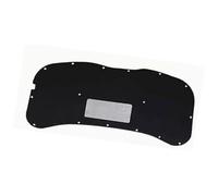 Thermique Sonore Tapis Pour VW Pour Polo MK4 Pour Vivo 2002-2009 Coussin D'isolation Thermique Pour Capot Voiture Coton Insonorisant(Black Type 2)