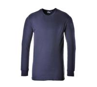 Portwest T-shirt B123 thermique isolé à manches longues Bleu marine Large