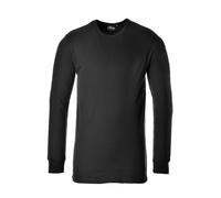Thermique T-Shirt Manches Longues Hommes Respirant Mèche Couche de Base Travail
