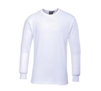 Thermique T-Shirt Manches Longues Hommes Respirant Mèche Couche de Base Travail