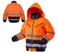Thermique warnschutzjacke en 20471 Veste d'alerte d'alerte orange fluo jaune Veste de travail Protection Sécurité Veste, orange