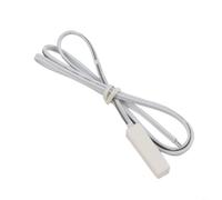 Thermistance de réfrigérateur 2K compatible avec les réfrigérateurs GE pour hotpoint, tête de capteur précise de rechange pour 914093 AH304103 (tête carrée)