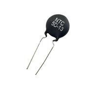 Thermistances Résistances Capteurs, 10 pièces Résistance Thermique NTC 5D-5~5D-25 Capteur de Température Limiteur Courant Haute Sensibilité for Mesurer la Noir(5D 20)