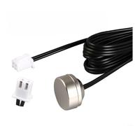 Thermistor Capteur de température 10K B3950 Sonde en acier inoxydable étanche magnétique pour réservoir d'eau, aquarium, serre, chaudière, surveillance de la température jusqu'à 99 °C, installation