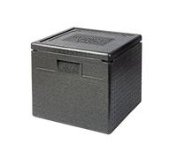 Thermo Future Box Thermobx - Glacière carrée - Boîte de transport - Boîte isotherme - Avec couvercle - 40 l - En polypropylène expansé