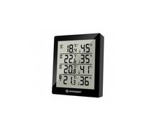 BRESSER Thermohygromètre Quadro - Thermohygromètre pour 4 points de mesure