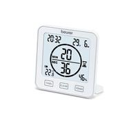Beurer Thermo-hygromètre HM 22 – Température, humidité relative intérieure, minuterie, signal sonore