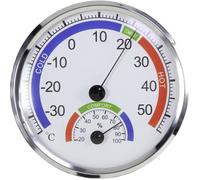 Thermo-hygromètre argent TH101E